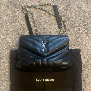 YSL Loulou Small Shoulder Bag in Quilted Leather